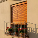 Persiana Alicantina de Madera Luxe Naranja a Medida