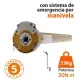 MOTOR MECÁNICO PERSIANA MOTOR PERSIANA APERTURA MANUAL EMERGENCIA Ø45 (30N.m/53Kg)