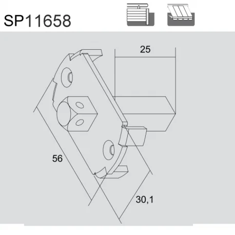 SOPORTES PERNO SOPORTE OBRA