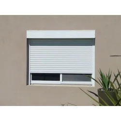 Persiana con Cajón Exterior Lamas Térmicas de Aluminio C45 con Guías