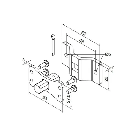 SOPORTE CAJÓNES DE OBRA MOTOR TT-GO