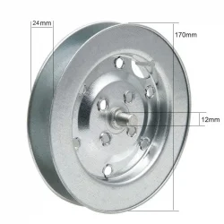 Compra Disco PVC 120 para Persiana con Rodamiento Eje 40 Cinta 20