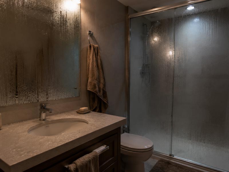 Por qué aparece condensacion en algunos baños Por qué aparece condensacion en algunos baños